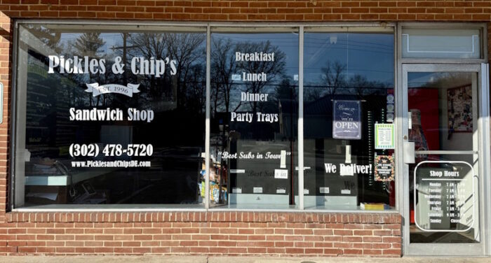 Pickles & Chip's sandwich shop